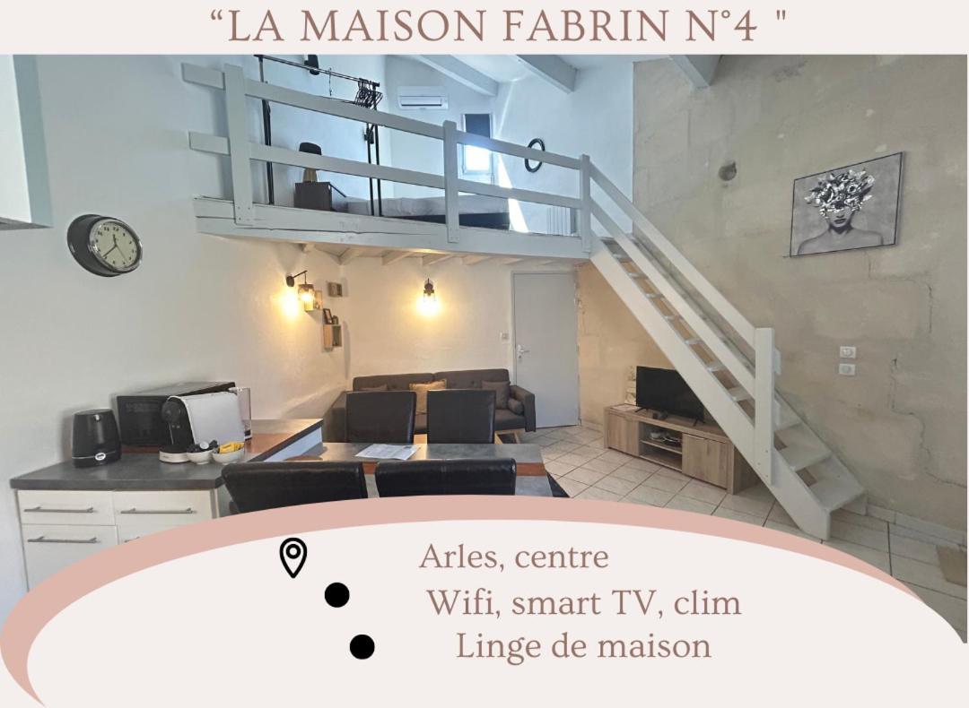 "La Maison Fabrin" Appart N4 Arles Centre Exterior photo